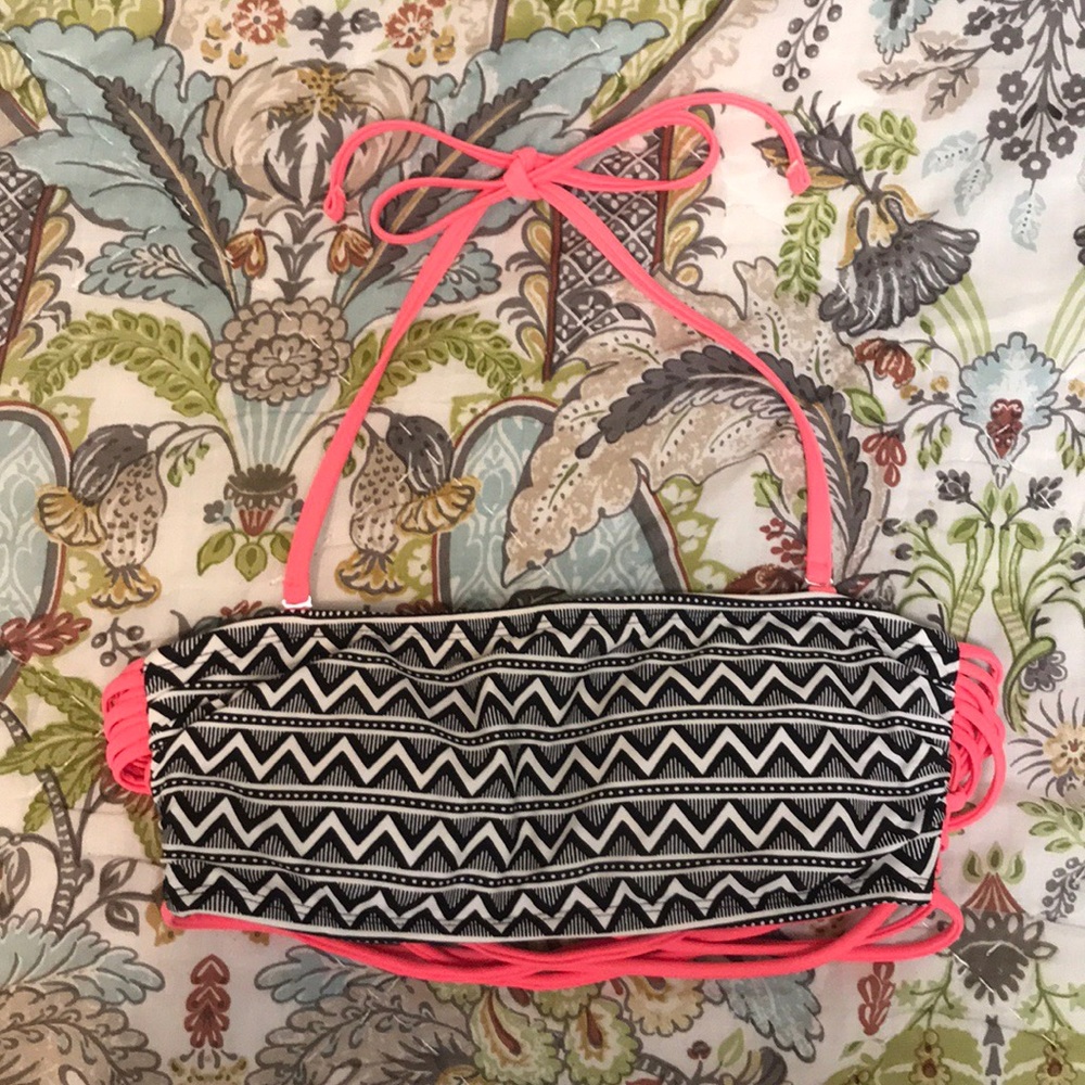 DONATED. Woven back target swim suit